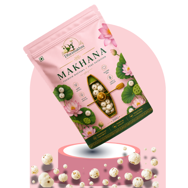 Dhira Makhana roasted makhana premium snack pack