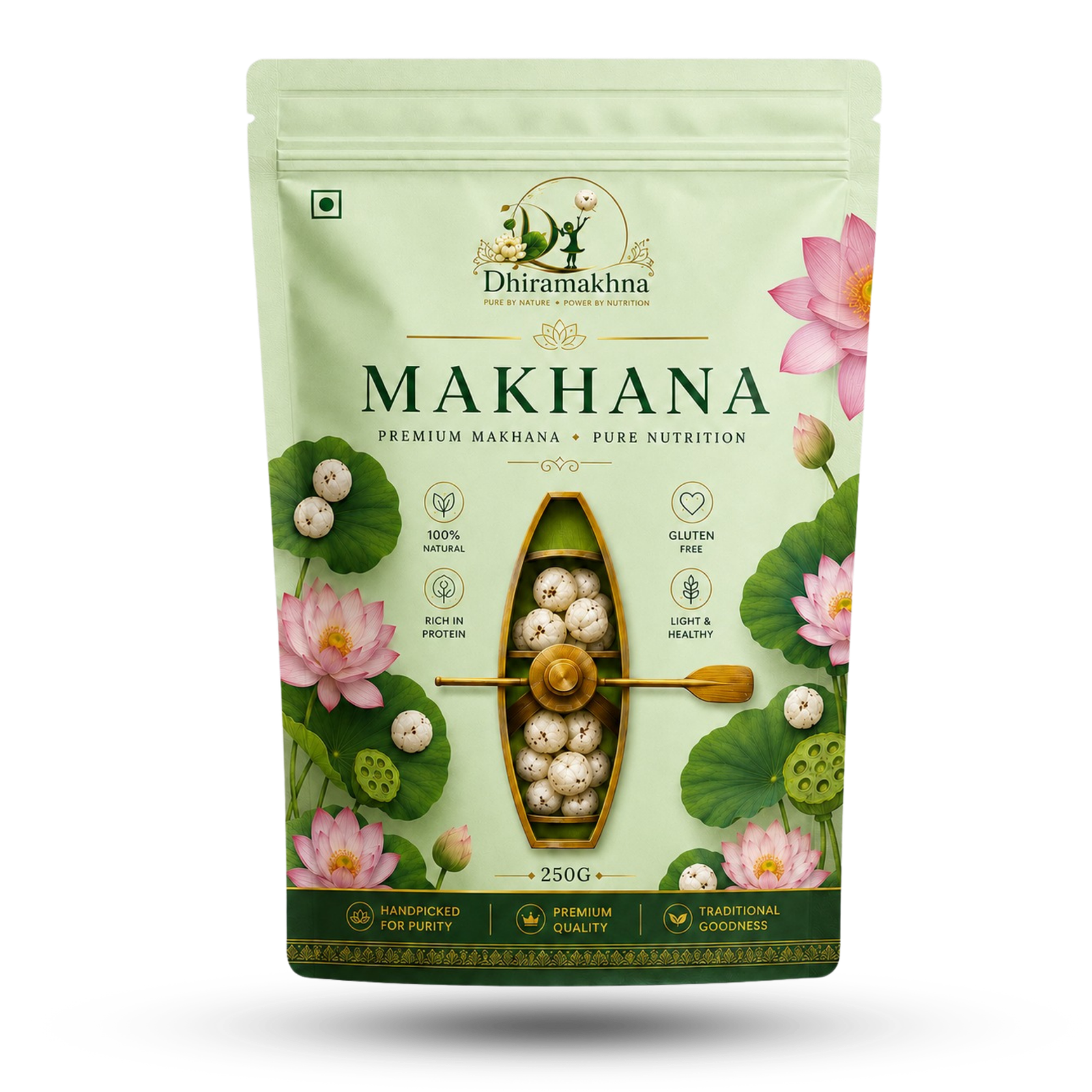 Dhira Makhana classic makhana premium snack pack